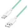 LogiLink USB-C laidas USB 2.0 USB-A kištukas, USB-C kištukas 1 m žalios spalvos CU0327