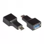 USB jungčių adapteris Alcasa USB-AD301 juodas