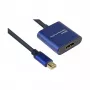 Vaizdo kabelio adapteris Alcasa MDP-HDMI2 0,2 m Mini DisplayPort HDMI Juoda Mėlyna