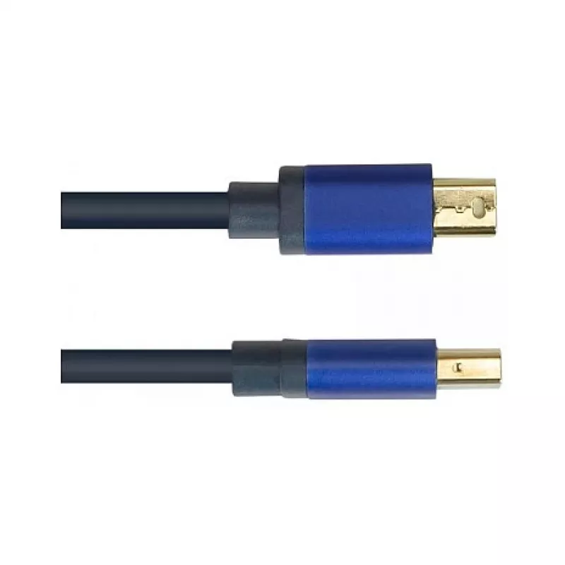 Vaizdo kabelio adapteris Alcasa MDP-HDMI2 0,2 m Mini DisplayPort HDMI Juoda Mėlyna