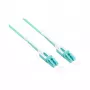 komutacinis kabelis šviesolaidinis dvipusis OM3 (daugiamodis, 50/125) LC/LC, UNIBOOT, LSZH, atvirkštinis poliškumas, atleidimo liežuvėlis, 2 m, Good Connections® (LW-U802LC3)