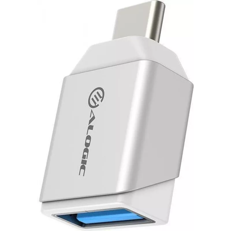 ALOGIC Ultra Series - USB adapteris - 24 kontaktų USB-C (vyriškas) į USB Type A (moteriškas) - USB 3.1 Gen 1 - Sidabrinis (ULCAMN-SLV)