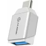 ALOGIC Ultra Series - USB adapteris - 24 kontaktų USB-C (vyriškas) į USB Type A (moteriškas) - USB 3.1 Gen 1 - Sidabrinis (ULCAMN-SLV)