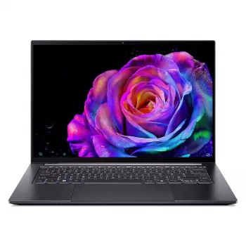 Nešiojamasis kompiuteris Acer Swift X 14 OLED SFX14-73G-975F NX.J81EG.004 — 14,5 col. 2880×1800, Intel Core Ultra 9 285H, 2 TB SSD, GeForce RTX 5070, HDMI/USB-C, Windows 11 Home