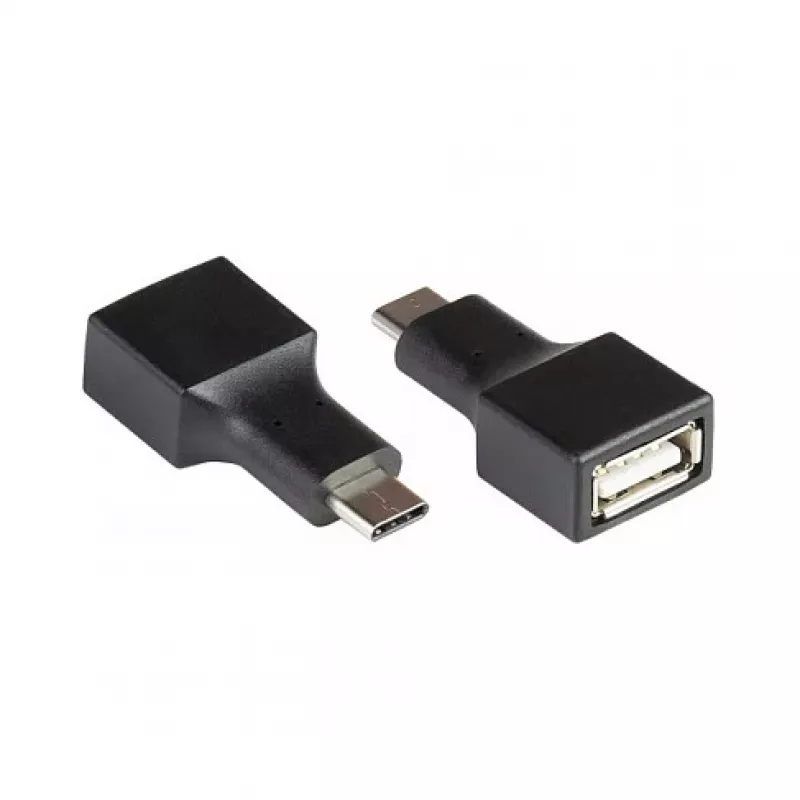 USB C į USB A jungčių adapteris Alcasa USB-AD201 juodas