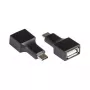 USB C į USB A jungčių adapteris Alcasa USB-AD201 juodas