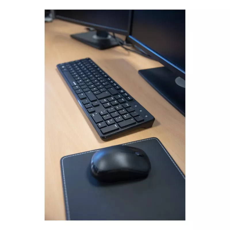 Belaidis darbastalio rinkinys Speedlink SIGNIUM SL-640303-BK Juoda — DE išdėstymas, belaidė klaviatūra ir pelė