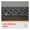 Belaidis darbastalio rinkinys Speedlink SIGNIUM SL-640303-BK Juoda — DE išdėstymas, belaidė klaviatūra ir pelė