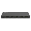 Vaizdo jungiklis MicroConnect MC-HDMISWITCH0401-4K 4K 60Hz Metalinis Juodas