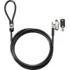 Kabelinis užraktas HP Nano Keyed Security Lock 1AJ39UT — rakinamas nešiojamojo kompiuterio/įrenginio apsaugos kabelis