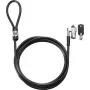Kabelinis užraktas HP Nano Keyed Security Lock 1AJ39UT — rakinamas nešiojamojo kompiuterio/įrenginio apsaugos kabelis