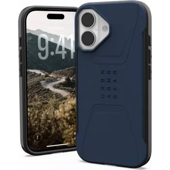 UAG Urban Armor Gear Civilian MagSafe Case | Apple iPhone 17 | mallard (Blue) | 114547115555 (114547115555)