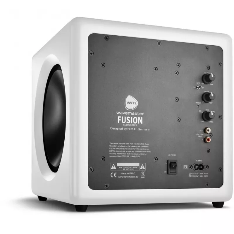 Wavemaster FUSION žemųjų dažnių garsiakalbis minkštos baltos spalvos mažmeninė prekyba