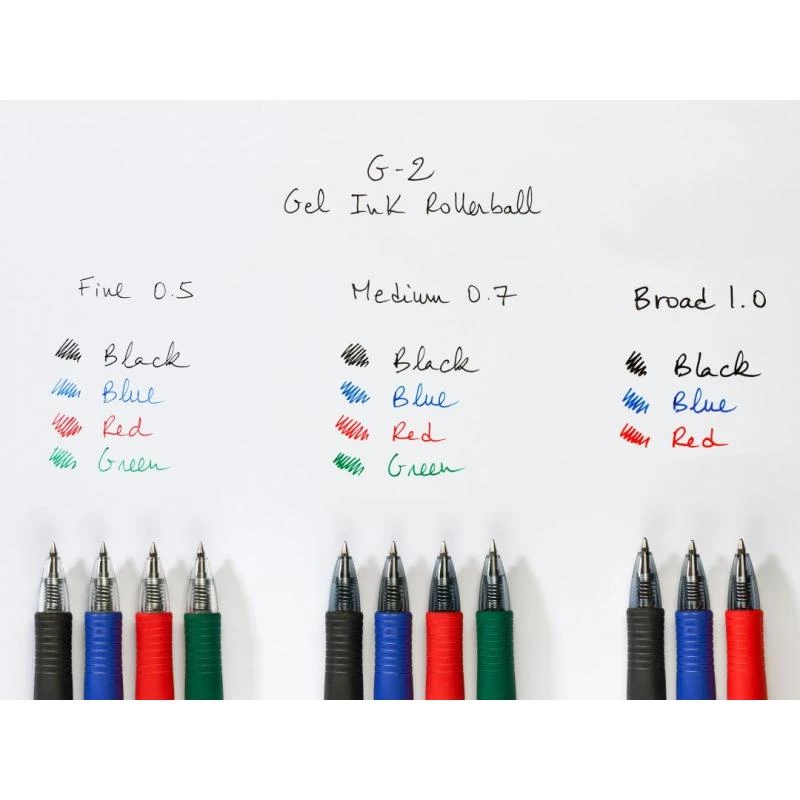 Pilot G2 07 Juoda (BL-G2-7-B) (BLG27B)