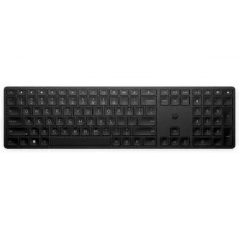 Belaidė programuojama viso dydžio klaviatūra HP 450 – RF belaidė + USB, juoda