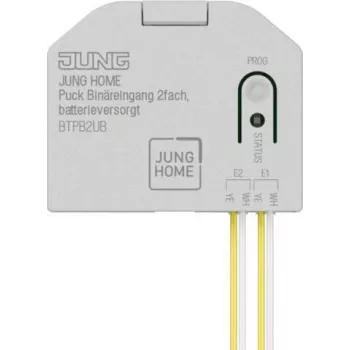 Jung BT P B2 U B JUNG HOME Puck dvejų krypčių belaidis įvesties įrenginys, maitinamas baterija TE (BTPB2UB)