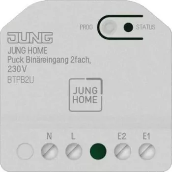 Jung BT P B2 U JUNG HOME Puck dvejų krypčių dvejetainis įėjimas 230 V ~ TE (BTPB2U)