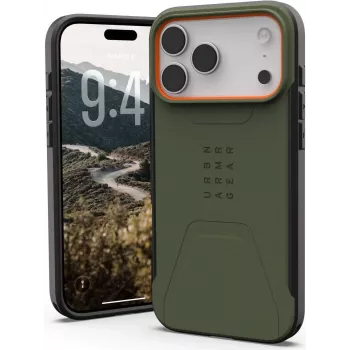 UAG Urban Armor Gear Civilian MagSafe dėklas | Apple iPhone 17 Pro Max | alyvuogių / pop oranžinė | 114546117297 (114546117297)