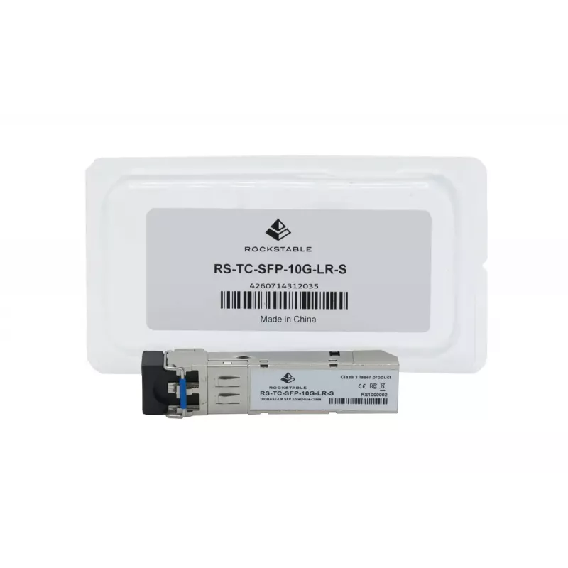 Skaidulinis optinis 10GBASE-LR SFP+ siųstuvas-imtuvas Rockstable — 10 Gbit/s, 1310 nm, LC, 10 km