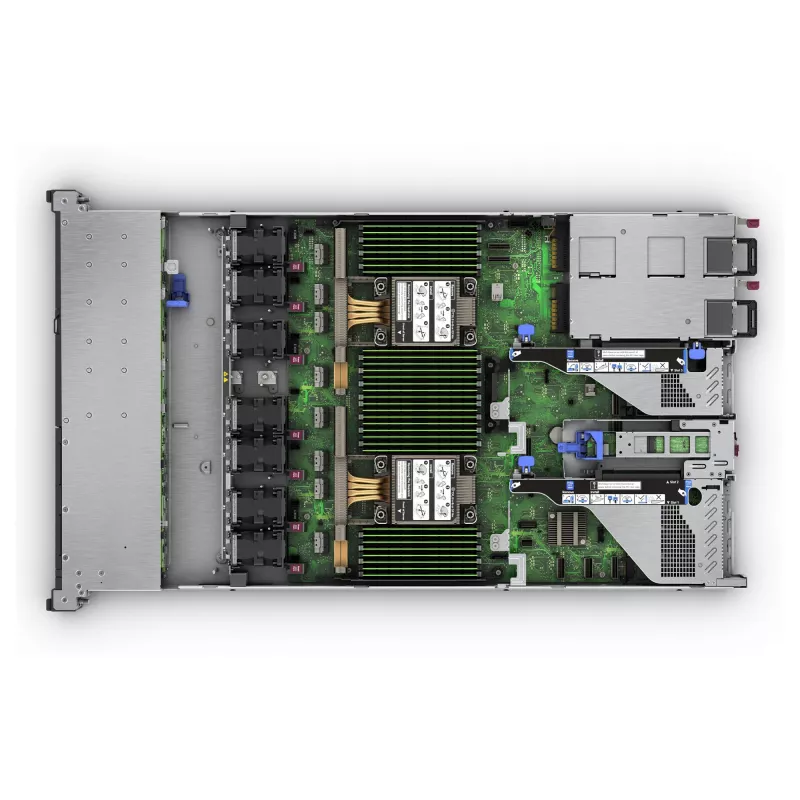 ProLiant DL360 Gen11 Network Choice Server - Rack - Xeon Silver 4510 4.1GHz - 64GB RAM - 2x 960GB SSD - 1U - Hot-Swap - 2-Way