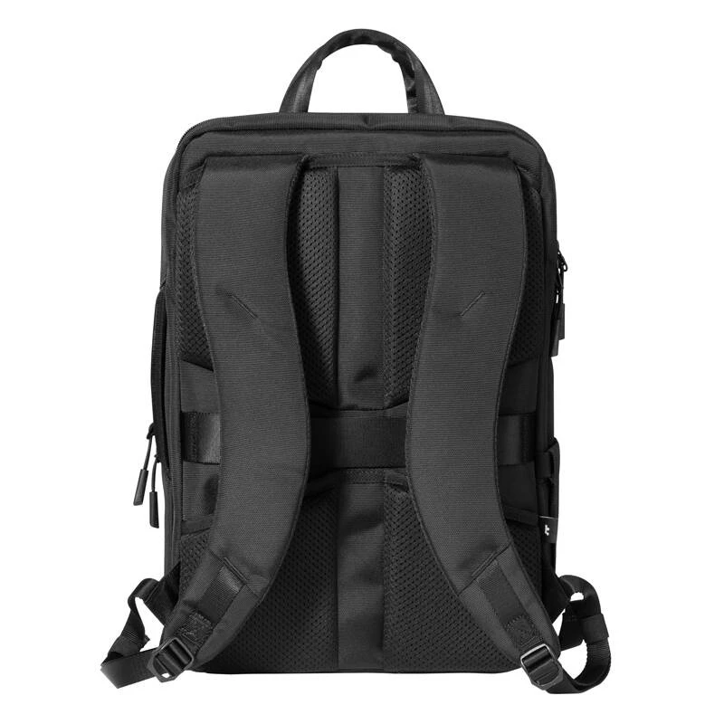 Kuprinė Tomtoc Explorer-T71 24L — nešiojamojo kompiuterio kelioninė kuprinė (juoda)