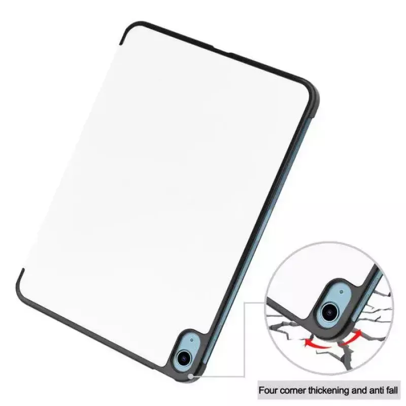 Planšečių dėklas CoreParts TABX-IP10-COVER6 — Atverčiamas dėklas Apple iPad (2022), 27,7 cm (10,9 colio), 2 stovo režimai, baltas