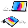 Planšečių dėklas CoreParts TABX-IP10-COVER6 — Atverčiamas dėklas Apple iPad (2022), 27,7 cm (10,9 colio), 2 stovo režimai, baltas