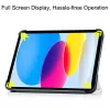 Planšečių dėklas CoreParts TABX-IP10-COVER6 — Atverčiamas dėklas Apple iPad (2022), 27,7 cm (10,9 colio), 2 stovo režimai, baltas
