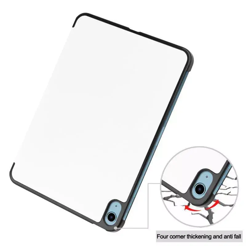 Planšečių dėklas CoreParts TABX-IP10-COVER6 — Atverčiamas dėklas Apple iPad (2022), 27,7 cm (10,9 colio), 2 stovo režimai, baltas