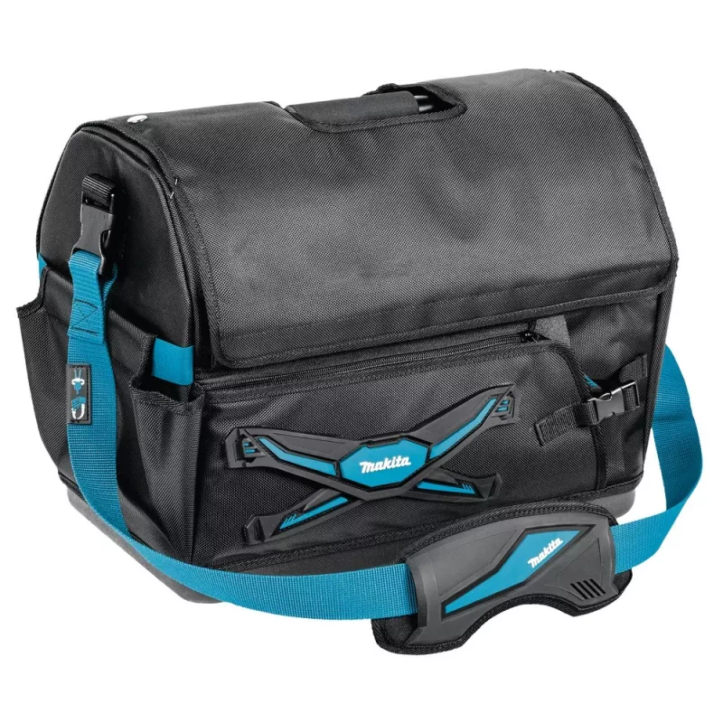 Makita įrankių dėžė E-05446, juoda, mėlyna, plastikinė, poliesterio, plieno