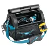 Makita įrankių dėžė E-05446, juoda, mėlyna, plastikinė, poliesterio, plieno