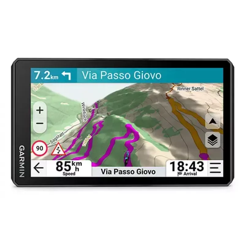 Motociklų GPS navigatorius Garmin zumo XT3, 15,2 cm (6 colių) TFT jutiklinis ekranas, 64 GB, IPX7/IP6X, Bluetooth, Wi-Fi