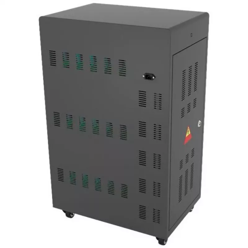 Nešiojamasis įrenginių valdymo vežimėlis Alcasa PCT01-A30S Juodas USB 2.4A