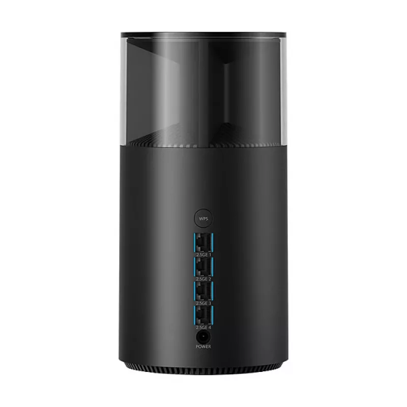 Tinklinis maršrutizatorius HUAWEI WiFi Mesh X1 Pro, dviejų juostų Wi‑Fi 7 (802.11be), 2,4/5 GHz, 4 vidinės antenos, juodas