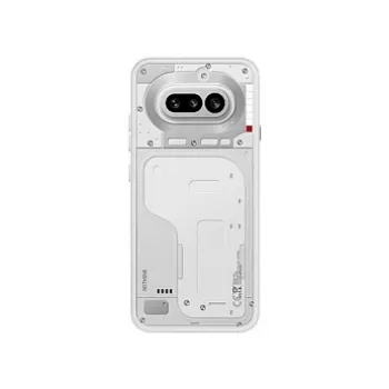 Išmanusis telefonas Nothing 4a — 6,78 colio AMOLED, Snapdragon 7s Gen 4, 12 GB RAM, 256 GB, 50 MP triguba kamera, 5080 mAh, Dual SIM, Android 16, Balta