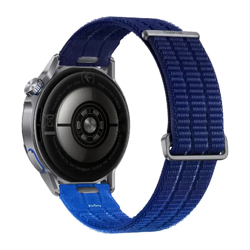 Išmanusis laikrodis HUAWEI WATCH GT Runner 2 — 1,32 colio (3,35 cm) AMOLED 466×466, GPS, titanas, fluoroelastomerinis dirželis, atsparus vandeniui iki 40 m