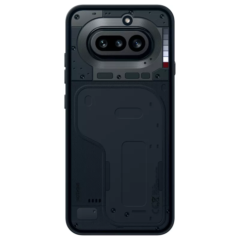 Išmanusis telefonas Nothing 4a — 6,78 colio (17,2 cm) ekranas, Snapdragon 7s Gen 4, 12 GB RAM, 256 GB, 5G, 5080 mAh, Dual SIM, juoda