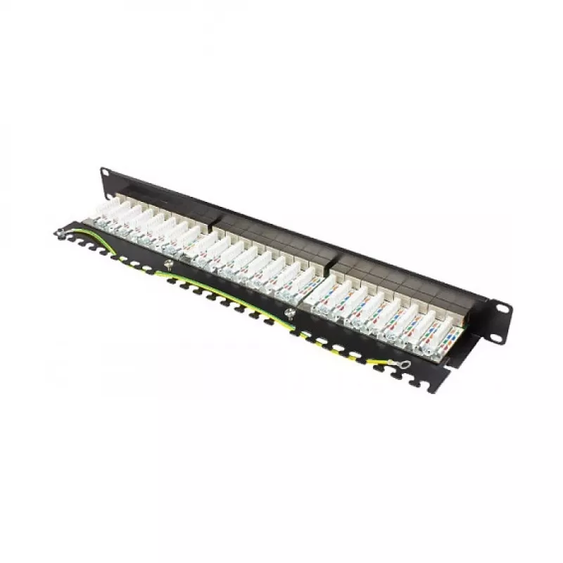 Alcasa GC-N0139 - Gigabit Ethernet - RJ45 - Cat6 - 22/26 - Juoda - Plienas (GC-N0139)