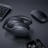 Laisvų rankų įranga HAVIT HVBT-H630BT belaidės Bluetooth ant galvos dedamos ausinės, 20–20000 Hz, Circumaural, USB-C, juoda