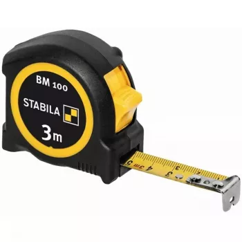 Matavimo juosta STABILA BM 100 19570 — 3 m, ABS korpusas