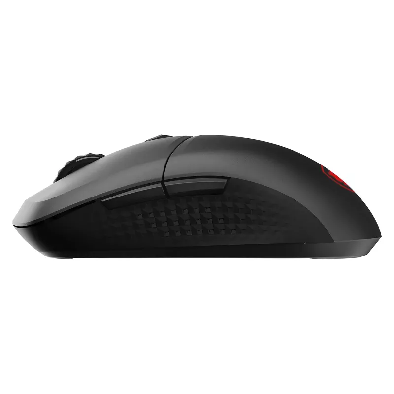 MSI VERSA 300 WIRELESS 8K žaidimų pelė, abiem rankoms tinkama, optinė, 2600 DPI, 6 mygtukai, juoda