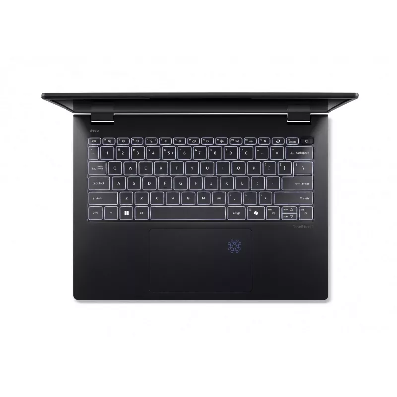 Nešiojamas kompiuteris Acer TravelMate P6 14 AI TMP614-54T su Intel Ultra 5, 16GB RAM, 512GB SSD, Windows 11 Pro, 226V baterija