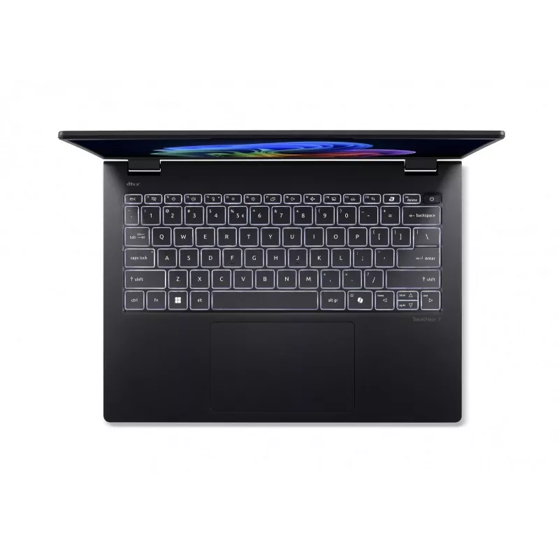 Nešiojamas kompiuteris Acer TravelMate P6 14 AI TMP614-54T su Intel Ultra 5, 16GB RAM, 512GB SSD, Windows 11 Pro, 226V baterija