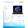 Nešiojamas kompiuteris Acer TravelMate P6 14 AI TMP614-54T su Intel Ultra 5, 16GB RAM, 512GB SSD, Windows 11 Pro, 226V baterija