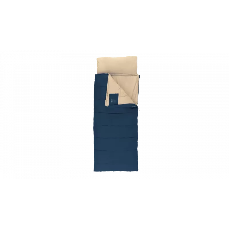 Miegmaišis Outwell Contour Lux 190 cm, sintetinis, kairysis užtrauktukas, tamsiai mėlynas