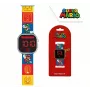 Kids Euroswan skaitmeninis LED laikrodis Super Mario GSM4236 su kalendoriumi