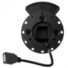 Asetek SimSports Universal QR Adapter USB-A su 70 mm ir 50,8 mm tarpais tarp varžtų – juodas