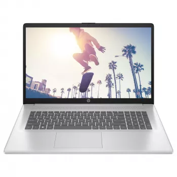 HP 17-cn4160ng Core5 120U/16GB/512SSD/FreeDOS/Sidabrinė USB C 3.1 - klaviatūros išdėstymas gali būti vokiškas