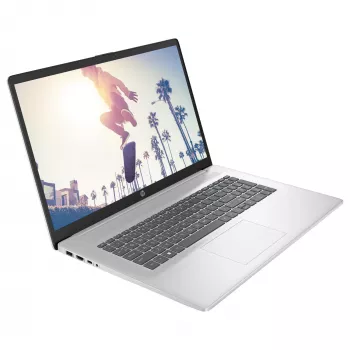 HP 17-cn4160ng Core5 120U/16GB/512SSD/FreeDOS/Sidabrinė USB C 3.1 - klaviatūros išdėstymas gali būti vokiškas