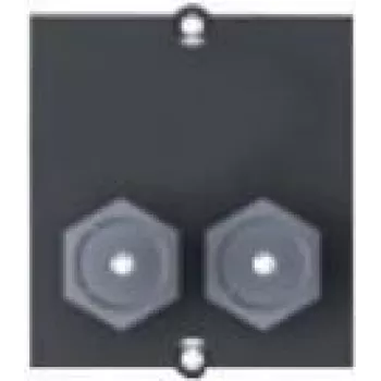 Bachmann Custom module - Modulares Faceplate-Snap-In - F-Plug X 2 - Juoda (917.117)